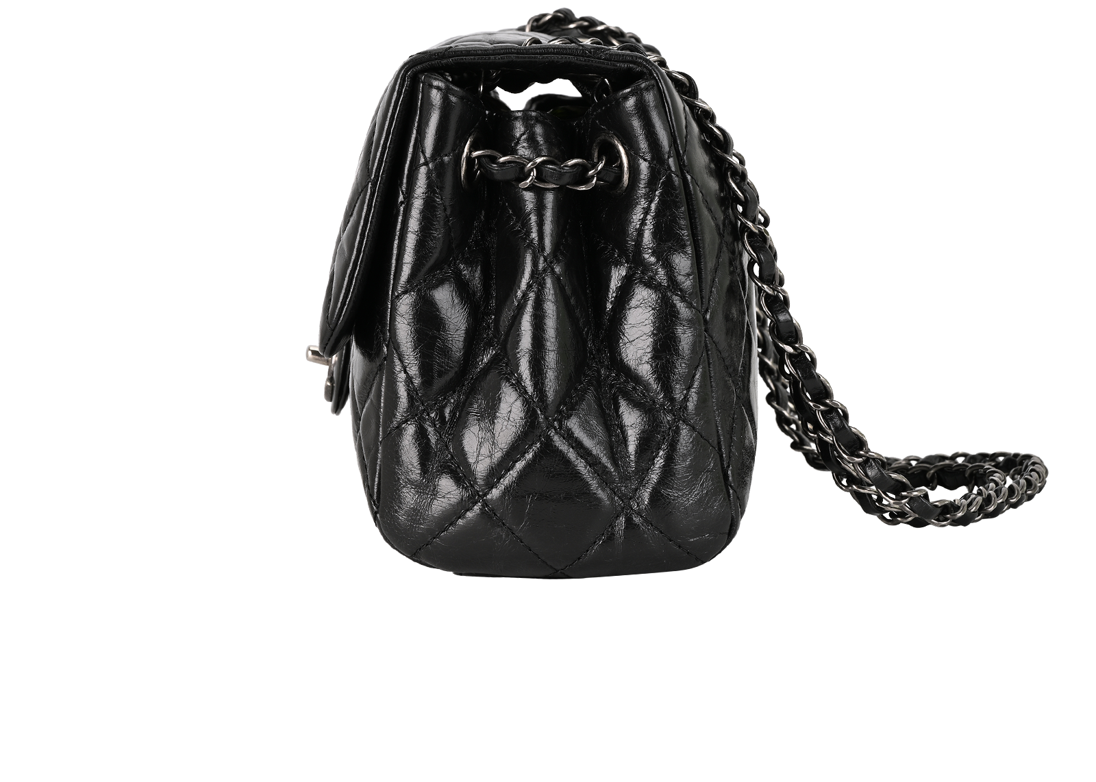Coco Soft Flap, &pound;3,200, Handbags, Black, Leather, Bottom view